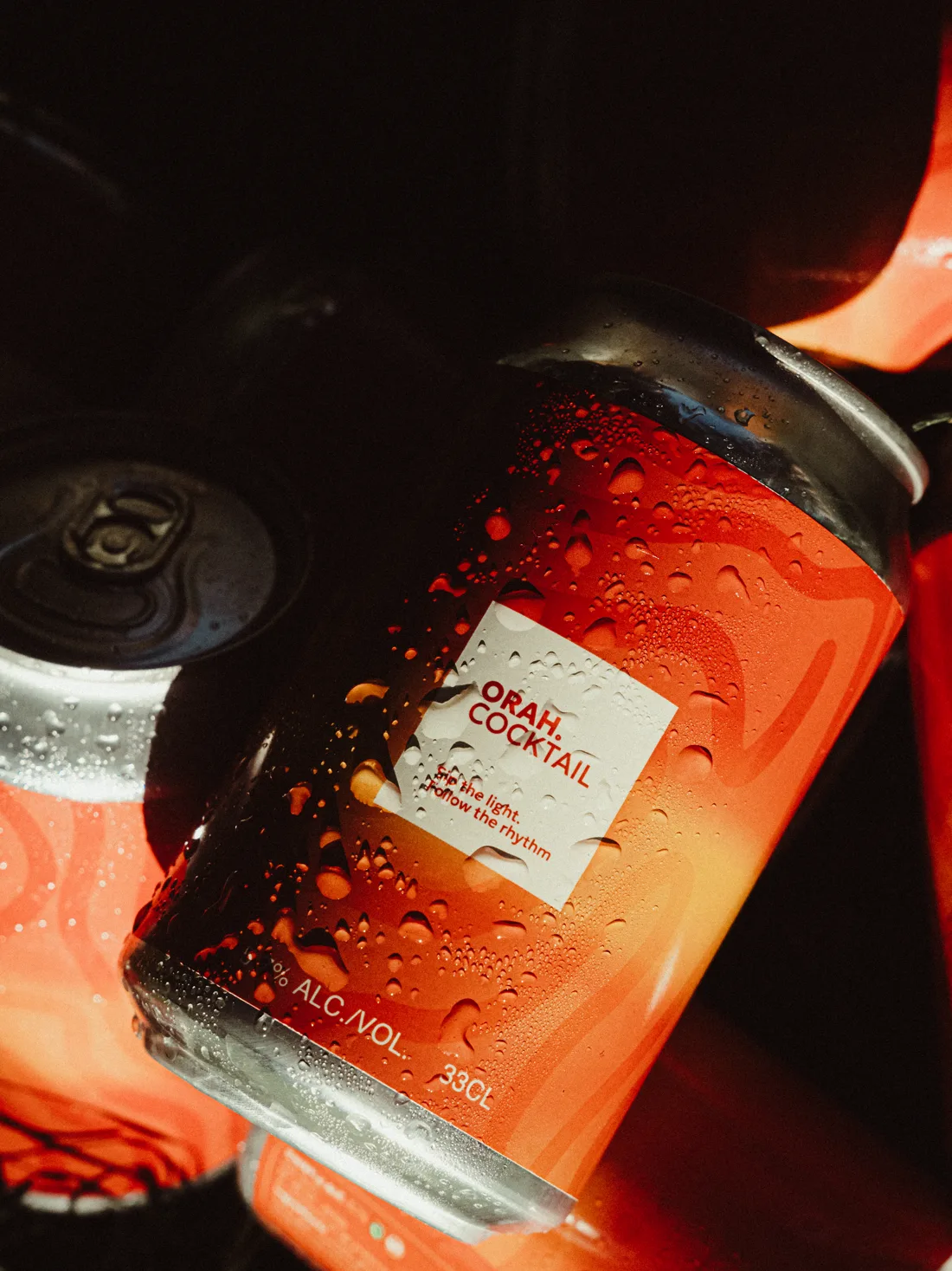 ORAH Cocktail — Gros plan sur la canette